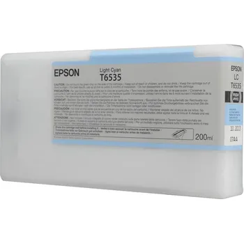 Epson inkoustová náplň/ C13T653500/ StylusPro4900/ Světle azurová/ 200ml