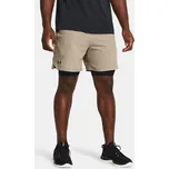 Under Armour Kraťasy UA Vanish Woven 2in1 Sts-BRN - Pánské Under Armour hnědá 2681109