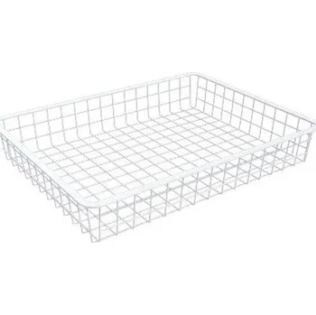 Odpadkový koš Drátěný koš 535x410x85 ARWL Integri bílý