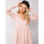 Dress-RV-SK-6008.19X-Light Pink RUE PARIS růžová 3291958