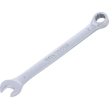 Dílna Očkoplochý klíč 7 mm BGS1030507, DIN 3113A, matný chrom (BGS 1030507 Očkoplochý klíč 7 mm, DIN 3113A, matný chrom)