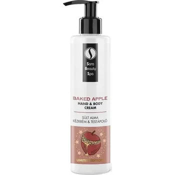 Tělový krém Sara Beauty Spa hydratační krém na ruce a tělo Pečené jablko 250ml