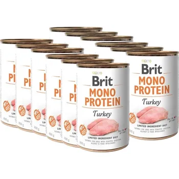 Krmivo pro psa BRIT MONO PROTEIN TURKEY 12x400g