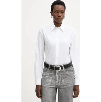 Pánská košile Bavlněná košile Pinko 105591.A2T4 bílá 00X, vel. 42