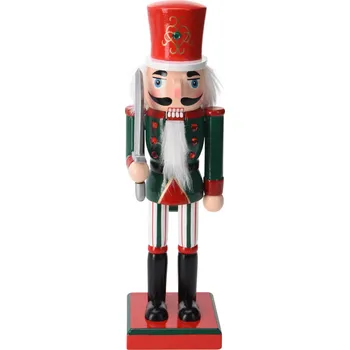 Louskáček Home Styling Collection Louskáček na ořechy, figurka z borového dřeva, 25 cm, vícebarevná