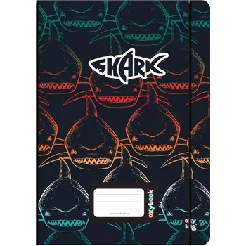 Sešit Sešit PP Oxybook A5 40 listů Shark 8-98021