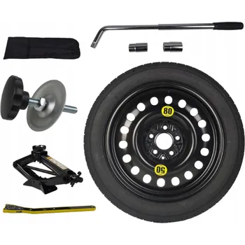 Plechové kolo Dojezdové kolo Suzuki Swace Swift Sport R17 5x114,3 + sada