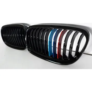 Kapota Přední maska, ledvinky, mřížky BMW 3 E90 (08-12) trikolora ///M - sada L+P
