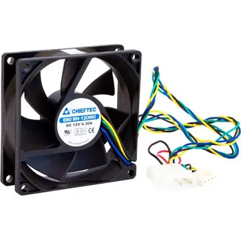 PC ventilátor CHIEFTEC větrák AF-0825PWM, 80x80x25 mm,PWM