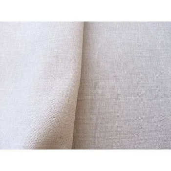 Snový svět VZOREK - Lněná látka Natur LELA - 56% len