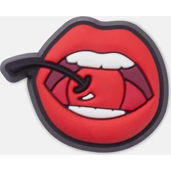 Dívčí pantofle Odznáček Jibbitz – Cherry Mouth