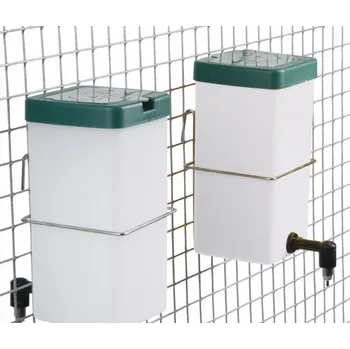 Napáječka pro ptáka Napáječka niplová s nádobou 1 L - GAUN 24320