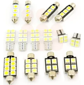 Osvětlení interiéru vozidel LED osvětlení interiéru Volkswagen VW PASSAT B5 FL + osvětlení SPZ