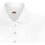 White Performance PoloFruit of the Loom T-shirt Fruit of the Loom bílá 2470043