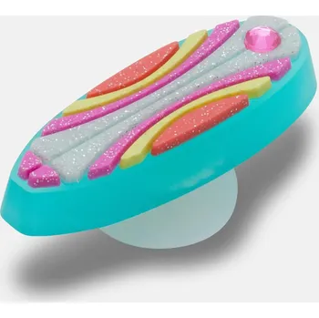 Dívčí pantofle Odznáček Jibbitz – Surfboard with Gem