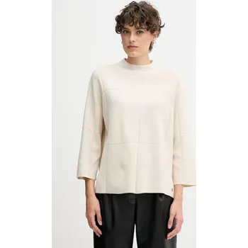 Dámský svetr Svetr Joseph Ribkoff dámský, béžová barva, s pologolfem, 261981 01X, vel. XXL