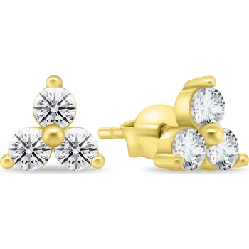 Náušnice Brilio Silver Minimalistické pozlacené náušnice EA867Y + 2 měsíce na vrácení zboží