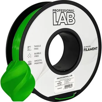 Filament PLA filament zelený 1,75mm 1kg Professional Lab