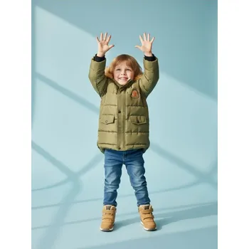 Chlapecká bunda Sinsay - Prošívaná bunda - béžová - 6534C-80X - 6534C-80X-68