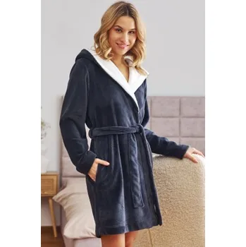 Dámský župan Dámský župan Doctor Nap 7181 Šedá 2XL