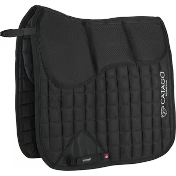 Catago Dečka podsedlová FIR-Tech CATAGO, korekční, drezurní, 3-kapsová černá COB/FULL