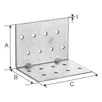 Tesařské kování SIMPSON úhel. spojka AF 90265 žár. pozink.