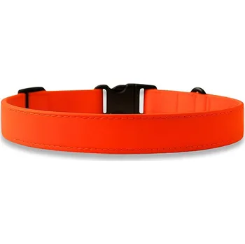 Obojek pro psa PafDog Softshellový obojek pro psy - neonově oranžový S