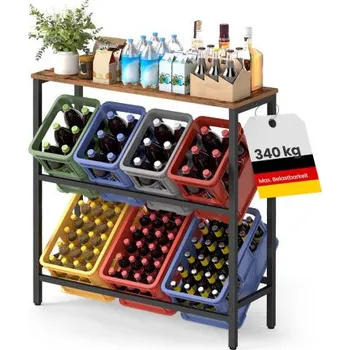 Dílenský regál Regál na přepravky BSC363K01