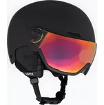 Lyžařská helma UVEX Wanted Visor černá 56/6/262/1005