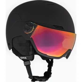 Lyžařská helma UVEX Wanted Visor černá 56/6/262/1005