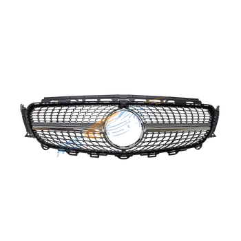 Kapota Přední maska diamond stříbrná s otvorem pro kameru Mercedes W213, 2016–2020