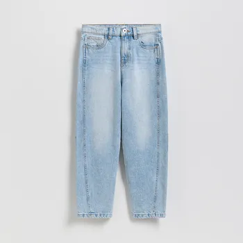 Dívčí džíny Reserved - Džíny balloon fit - modrá - 780FF-50J - 780FF-50J-128