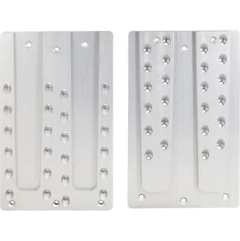 PITZL dvojité spojovací kování HVP 240x400x20 mm, hliník elox