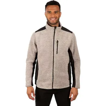 Dámská casual bunda Pánská flísová bunda Trespass Faratino velikost XXL truffel stripe