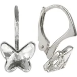 Levien Dívčí stříbrné náušnice Butterfly Crystal + 2 měsíce na vrácení zboží