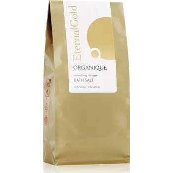 Koupelová sůl Organique Eternal Gold Smoothing Therapy relaxační sůl do koupele 200 g