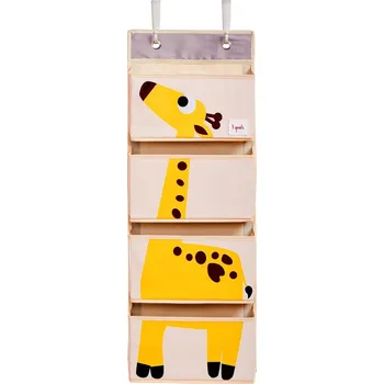 Úložný box 3 SPROUTS Závěsný organizér Giraffe Yellow