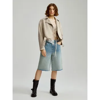 Dámské kraťasy Džínové kraťasy bermudy - 44 - House - modrý - 165DZ-55J