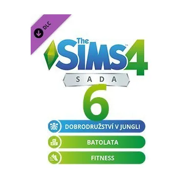Počítačová hra ESD GAMES ESD The Sims 4 Bundle Pack 6