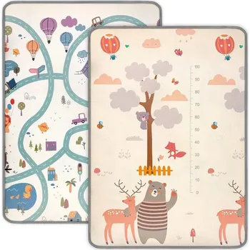 Milly Mally Pěnová rolovací podložka 120 x 178 cm, Animals