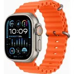 Apple Watch Ultra 2/49mm/Titan/Sport Band/Orange Ocean