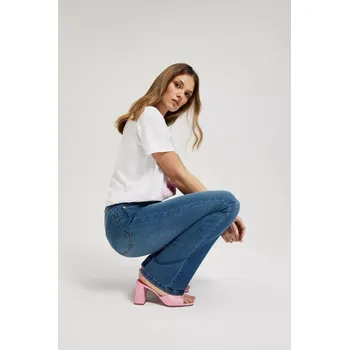 Dámské džíny DÁMSKÉ DŽÍNY BOOTCUT Marisse modrá | bílá | světle modrá 2662456