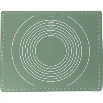 Kuchyňský vál La Cucina Silikonová pečící podložka, 50 x 40 cm zelená