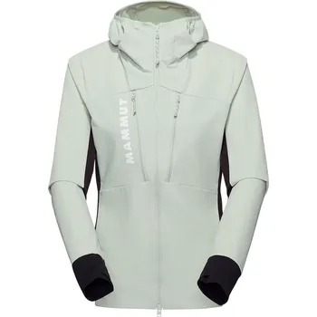 Mammut Mammut Aenergy SO Hybrid Hooded Jacket Women Barva - Velikost: Šedá světlá - M