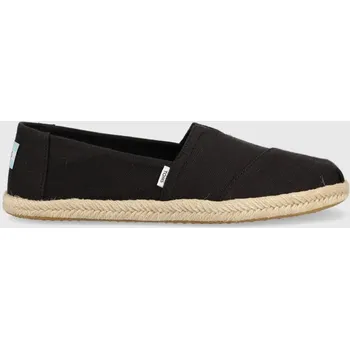 Dámská obuv Espadrilky Toms Alpargata Rope 10019670 černá 99X, EUR 37.5