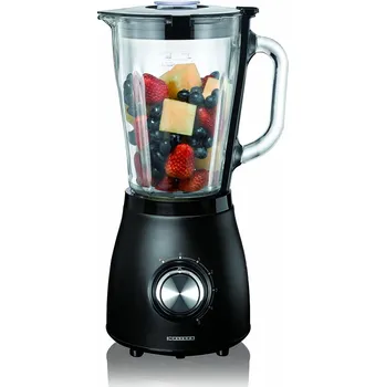 MELISSA Mixér 1,5l skleněný džbán s rozprašovačem 500W Matt Black