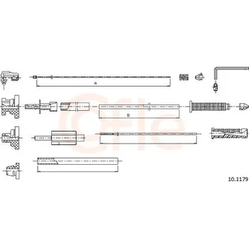 Auto-moto Lanko plynu COFLE 92.10.1179