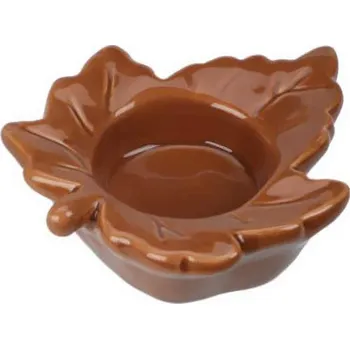 Svícen Home Styling Collection Svícen na čajovou svíčku Javorový list