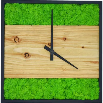 Hodiny Mechdekor Mechové hodiny 290x290mm - sobí mech