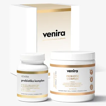 VENIRA Dárková sada Probiotic komplex 60 cps. + Prebiotic komplex 250 g